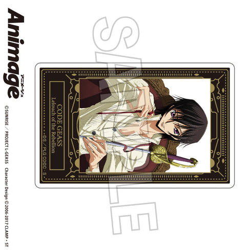『コードギアス 反逆のルルーシュ』Animageアクリルカード E【202506再販】